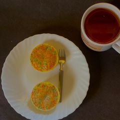 A picture of 15 mins Brekkie with Egg Bites.