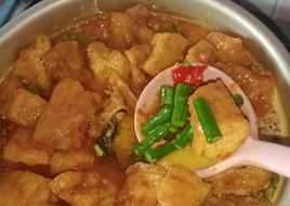 Lodeh kacang panjang tahu