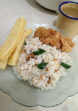 Foto resep Nasi Goreng Jadul (lauk sisa)