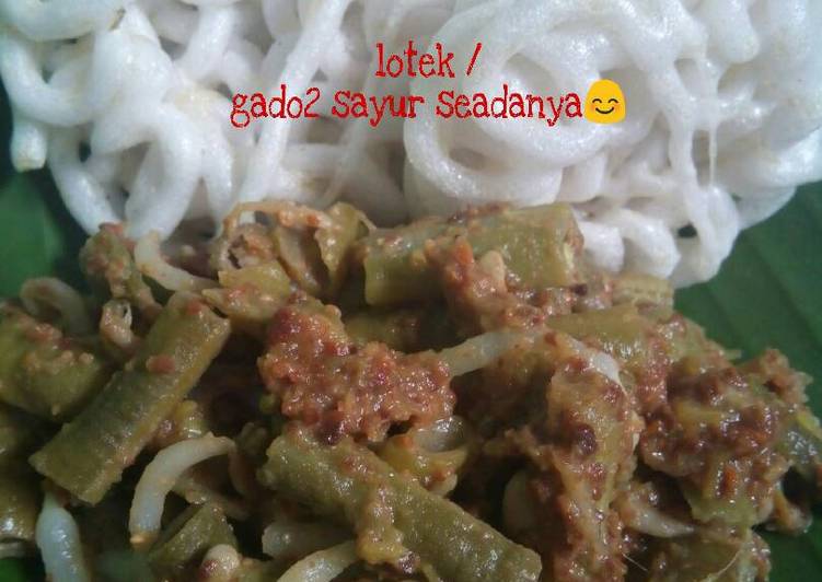 Lotek / gado2 sayuran