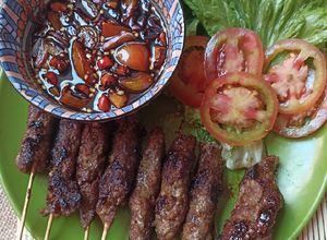 Foto resep Sate Buntel Daging Sapi dg Sambal Kecap #116