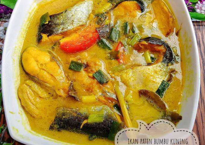 Resep Ikan patin bumbu kuning oleh Cicie Kitchen Cookpad