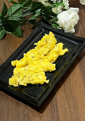 Foto resep Scrambled Eggs Cheese