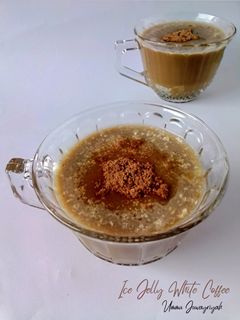 Foto resep Ice Jelly White Coffee