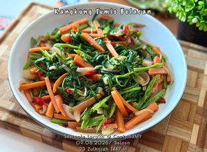 Gambar Kangkung Tumis Belacan