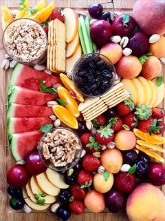 Una foto de Tabla divertida de frutas