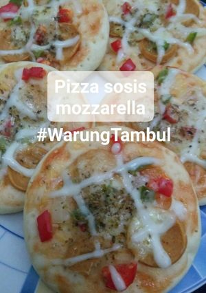 Foto resep Pizza Mini Sosis Mozzarella