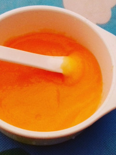 Foto resep Puree labu kuning homemade - MPASI