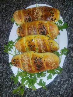 صورة لوصفة فطائر محشيين ولا أروع 👍❤😛🍞