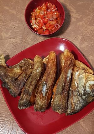 Foto resep Bawal goreng sambal dabu2