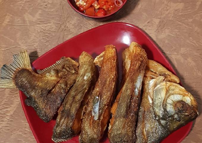 Ternyata ini lho! Bagaimana cara membuat Bawal goreng sambal dabu2 dijamin sesuai selera