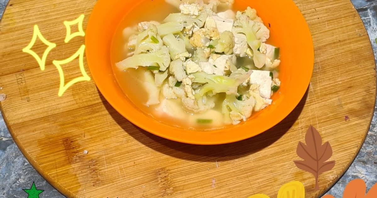 Resep Sup Bunga Kol Dengan Bahan Sederhana
