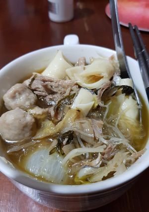 迎春塩菜鴨不關火年夜鍋 的食譜成品照片