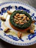 Cozze con carote e spinaci