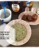 Cháo yến mạch -sườn non rim mật ong