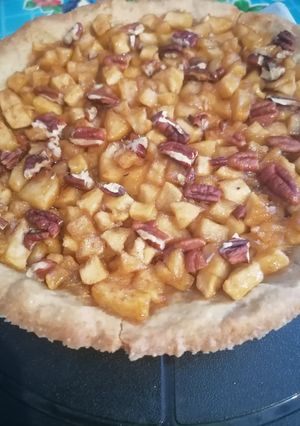 Una foto de Tarta de manzana