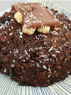 Une photo de Bowlcake banane cacao