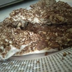 Cookies and cream yoghurt bark A picture of Cookies and cream yoghurt bark.
