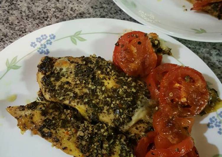 Baked Chicken pesto Baked Chicken pesto
