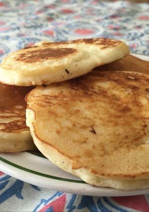 Una foto de Pancakes/Hotcakes de vainilla
