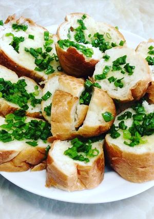 Hình của món Bánh mì hấp.