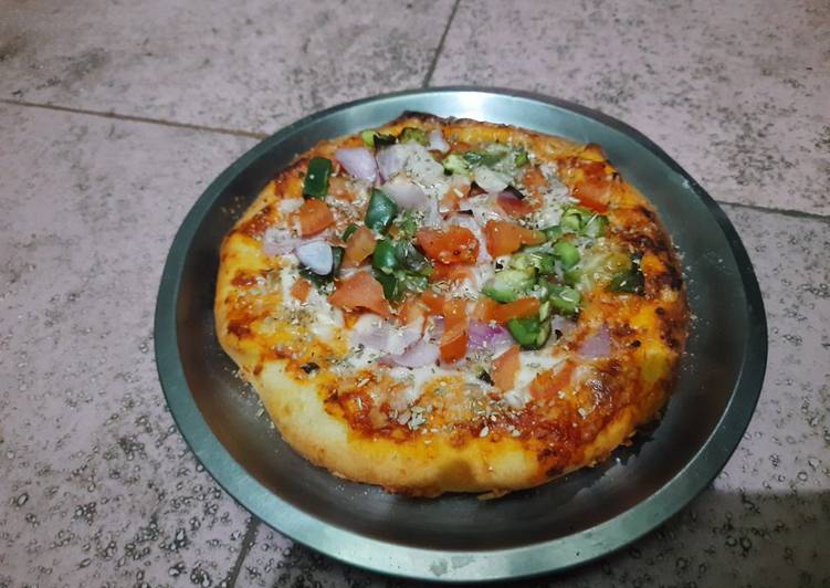 Recipe of Perfect Cheese burst pizza