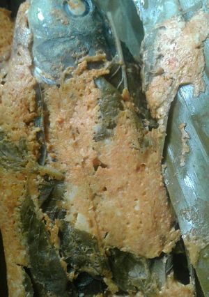 Foto resep Pepes ikan mas balut tahu telur