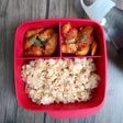 Nasgor hongkong & sosis pedas