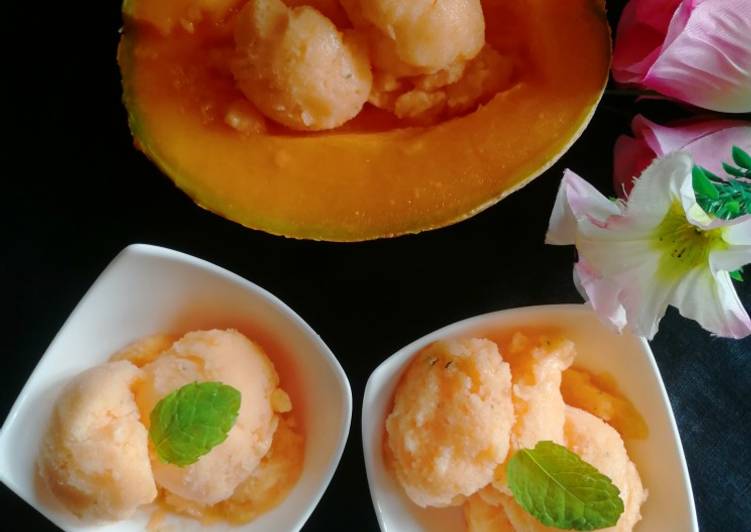 Steps to Prepare Melon sorbet in 20 Minutes for Beginners