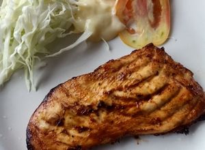 รูปของ สเต็กไก่อบหม้อรมควัน