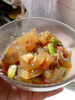 Foto resep Oseng Pedas Kikil Sapi & Petai