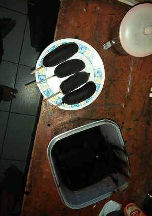 Foto resep Es pisang coklat