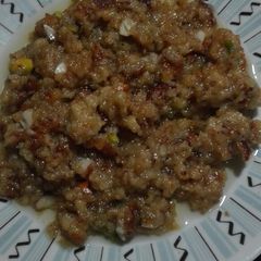 A picture of Wheat flour ki Sweet Dish.