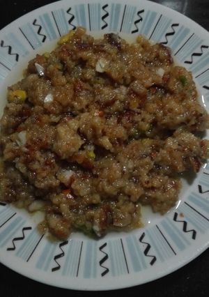 A picture of Wheat flour ki Sweet Dish.