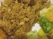 A picture of leftover soya