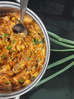 રીંગણ નુ ભરથુ(rigan nu bharthu recipe in Gujarati) રેસીપી મુખ્ય ફોટો