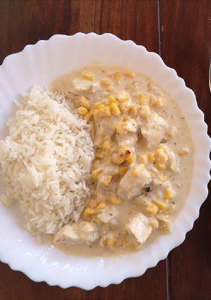 Tejszínes pulyka/csirke falatok recept fotója