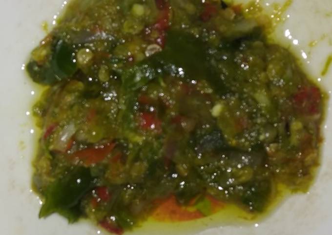 Anti Ribet, Memasak Sambel cabe ijo jeletot Enak Dan Mudah
