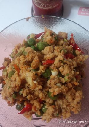 Foto resep Tumis oncom leunca sederhana