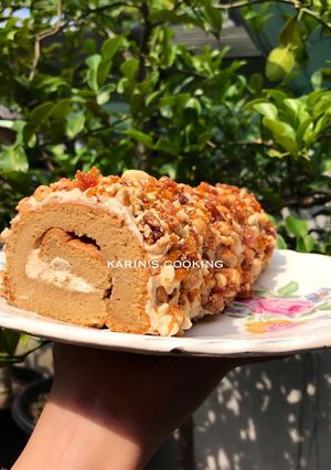 Foto resep Nougat Roll Cake