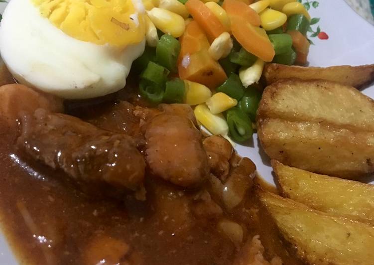 Ayam bumbu steak