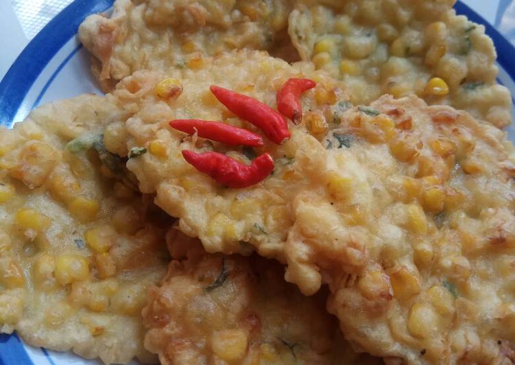 Resep Bakwan Jagung seledri, Lezat