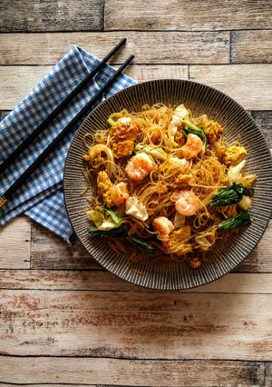 Foto resep 12 | Bihun Goreng Udang