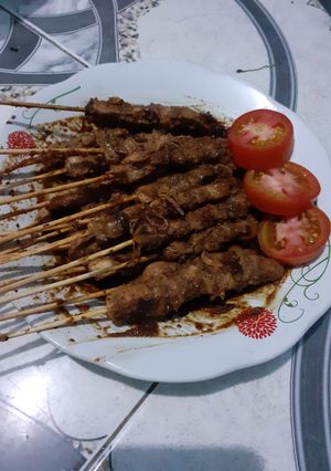 Foto resep Sate ayam praktis