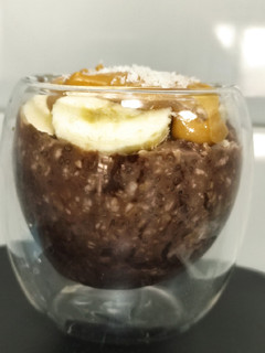 A picture of Πρωινό overnight oats.