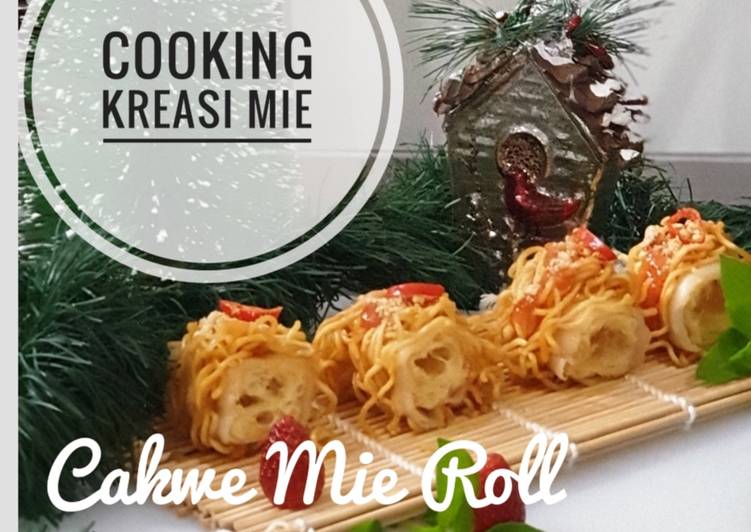 14. Cakwe Mie Roll / Mie gulung / Cakwe gulung mie