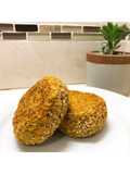 Croquetas de garbanzos, zapallo 🎃 y zanahoria 🥕🧡