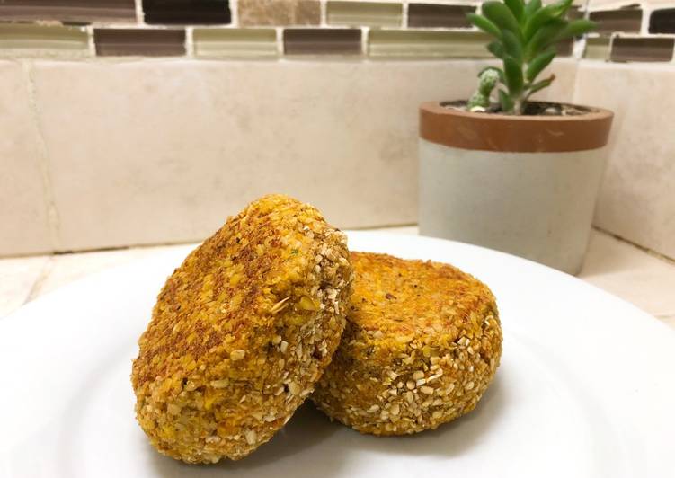 Croquetas de garbanzos, zapallo 🎃 y zanahoria 🥕🧡