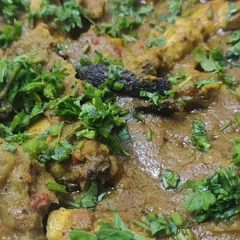 A picture of Chicken Masala (Bhut Jolokia special spicy).