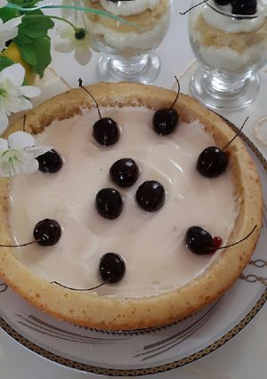 عکسی از دستور چیز کیک